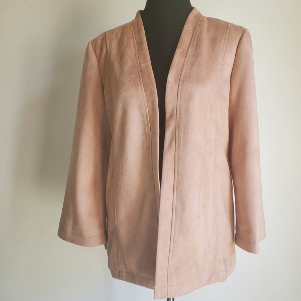 Banana Republic Faux Suede Pink Jacket
